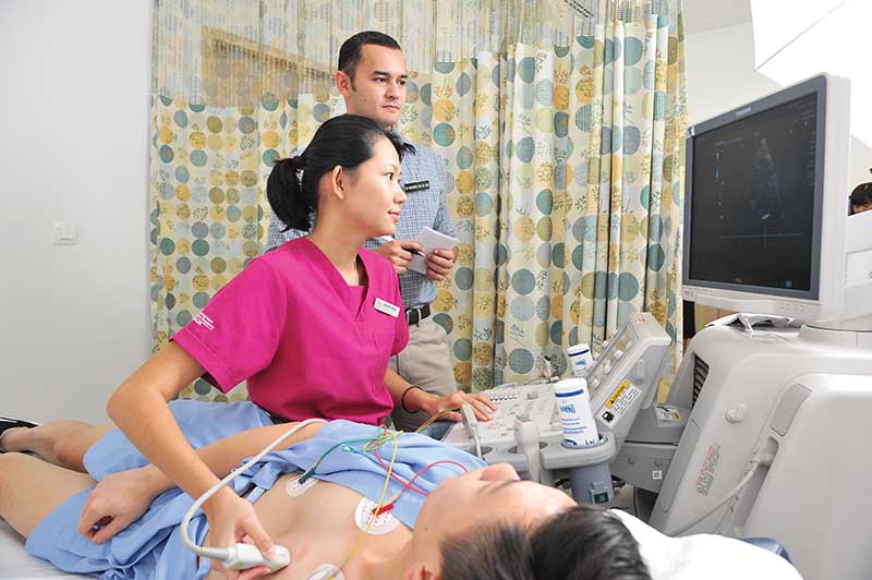 CENTRALISED, DEDICATED HEART SCREENING